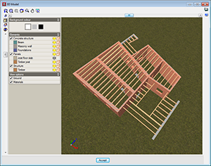 Timber joist floor slabs (CYPECAD module)