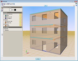 Timber joist floor slabs (CYPECAD module)