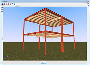 Timber joist floor slabs (CYPECAD module)