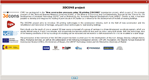 Reading of point clouds (3DCONS project)