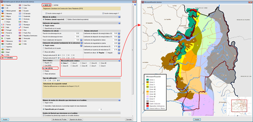 Microzonation of Cali (Decree 411.0.20.0158 of 2014)