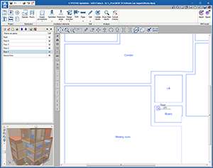 CYPEFIRE Sprinklers. 3D geometry. Risers. Click to enlarge the image