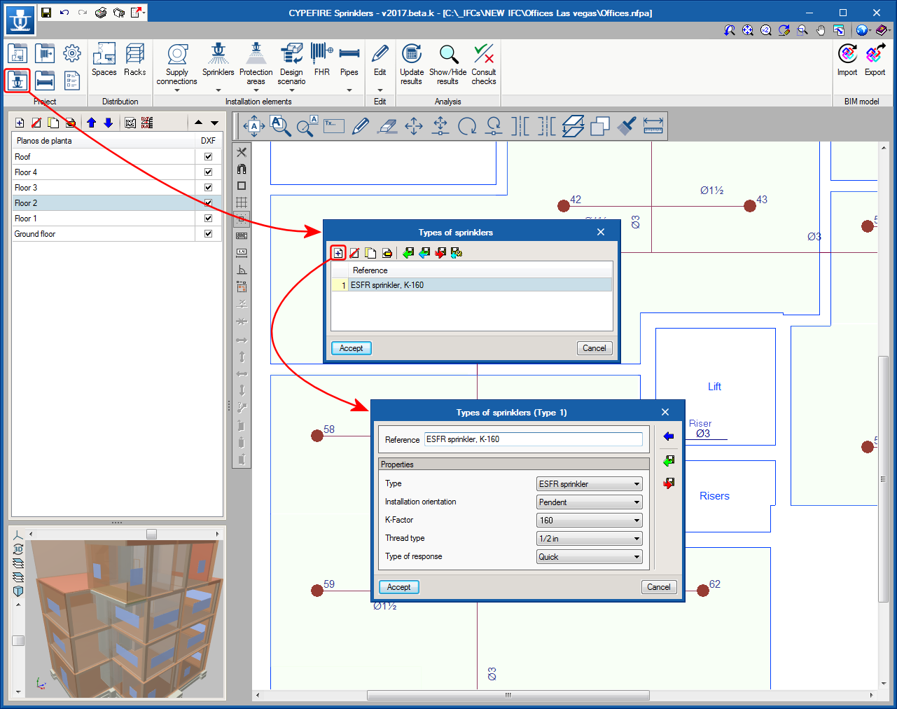 CYPEFIRE Sprinklers. ESFR – Sprinklers