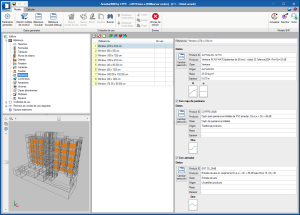 AcoubatBIM by CYPE. Aerators in the windows and skylights library