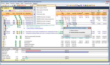 Arquimedes and Job Control. Window viewing system