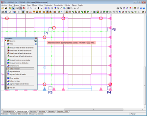 CYPECAD. Post-tensioned waffle and joist floor slabs