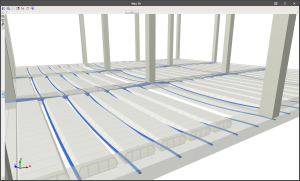 CYPECAD. Post-tensioned waffle and joist floor slabs