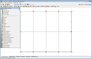 CYPECAD and CYPE 3D. “Columns, shear walls and starts” and “Floors/Groups” menus in floating windows
