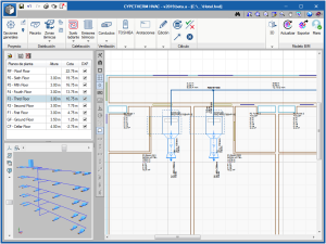 CYPETHERM HVAC. Analysis of systems on the BIM model