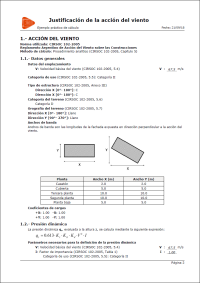 CYPECAD. Justification report of the wind loads in accordance with CIRSOC 102-2005 and ASCE/SEI 7-05