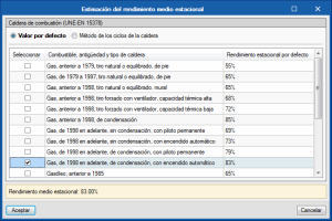 CYPETHERM programs with the EnergyPlusTM analysis engine