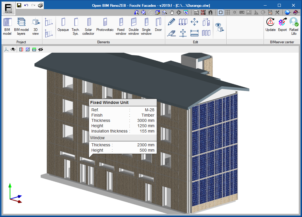 Open BIM RenoZEB - Focchi Facades