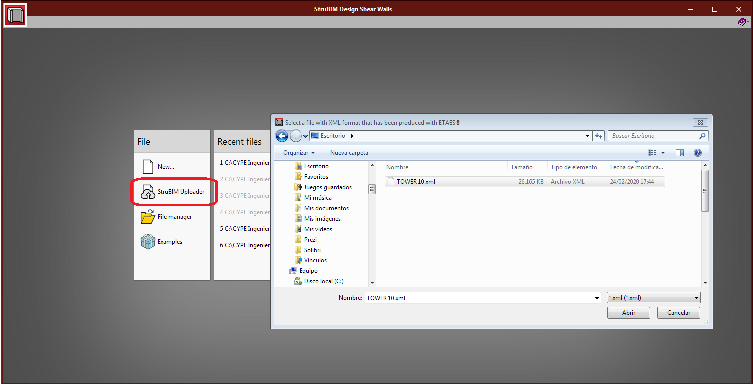 StruBIM Design Shear Walls