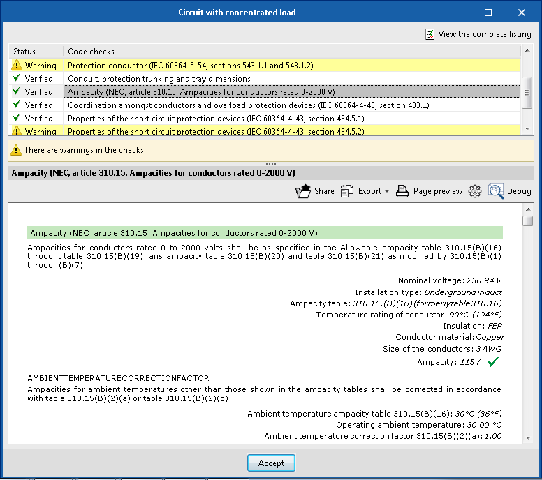 CYPELEC CORE AND CYPELEC RETIE. Adjustment factors for more than three current-carrying conductors in the same conduit