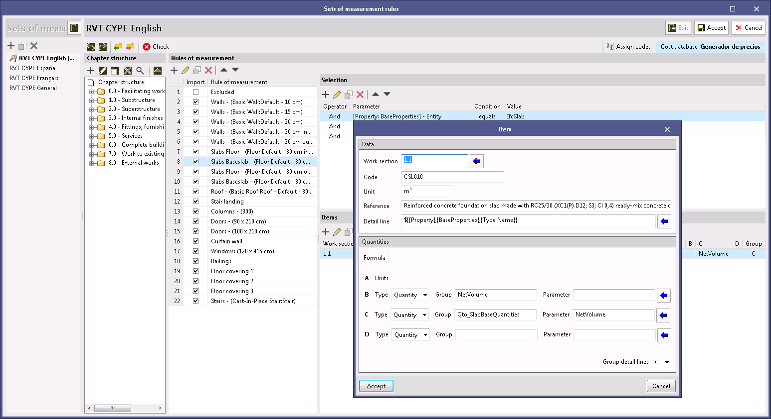 Open BIM Quantities and Elodie by CYPE
