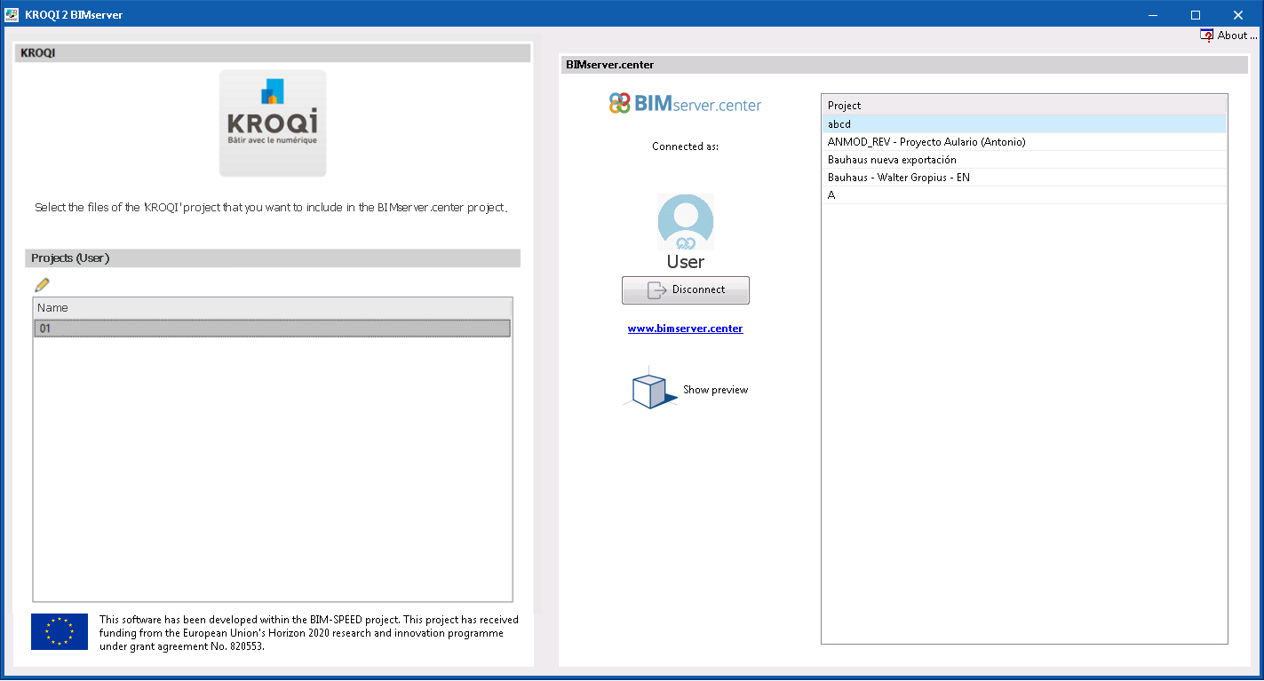 Kroqi 2 BIMserver