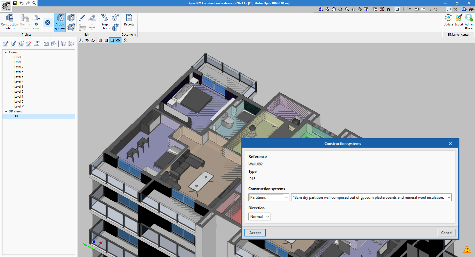 Open BIM Construction Systems
