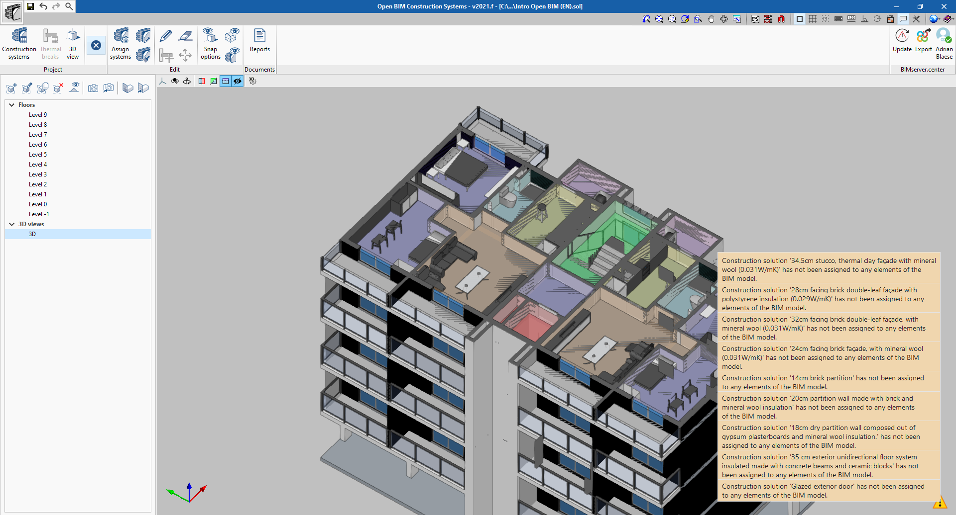 Open BIM Construction Systems