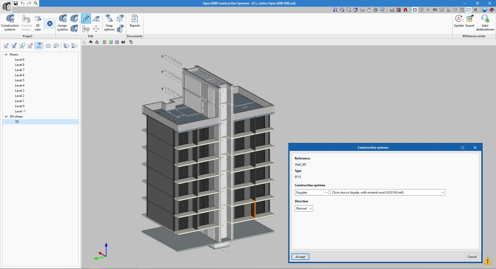 Open BIM Construction Systems