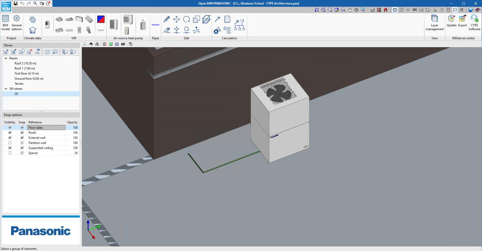 Open BIM PANASONIC
