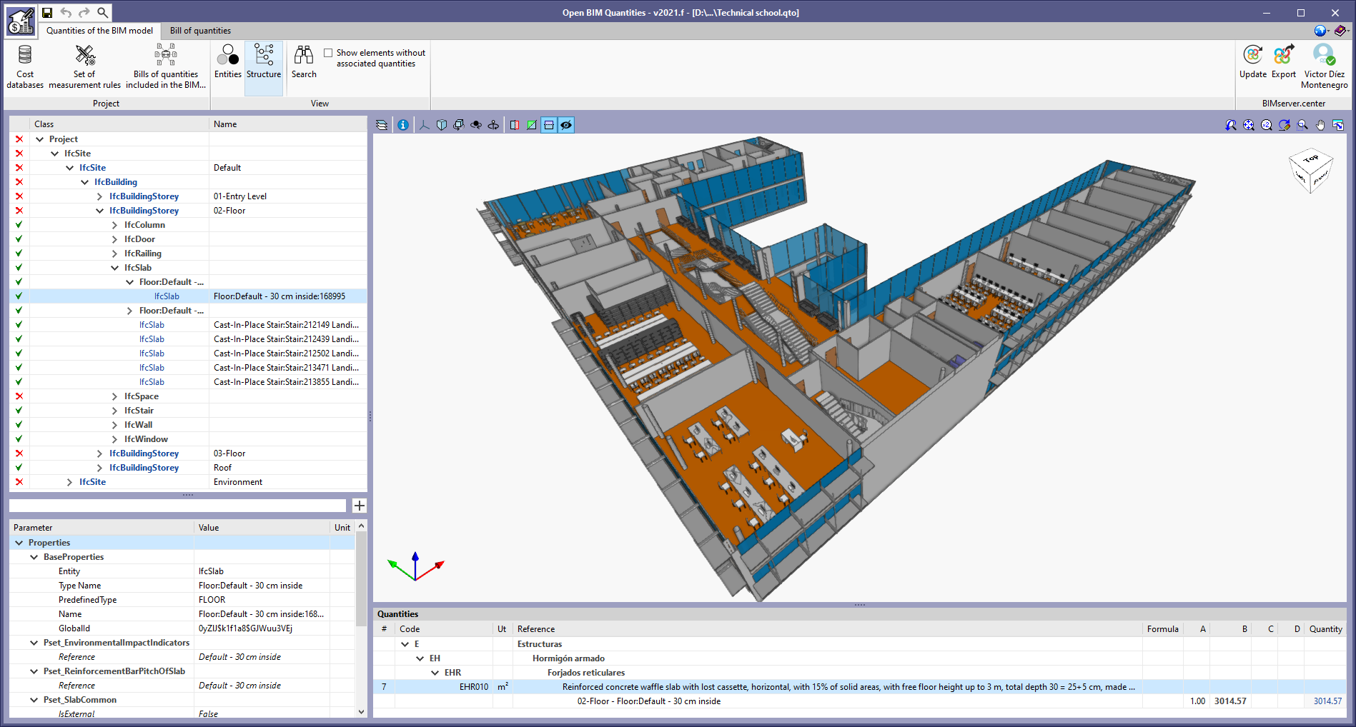 Open BIM Quantities
