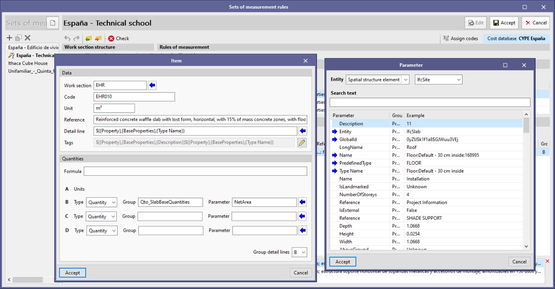 Open BIM Quantities