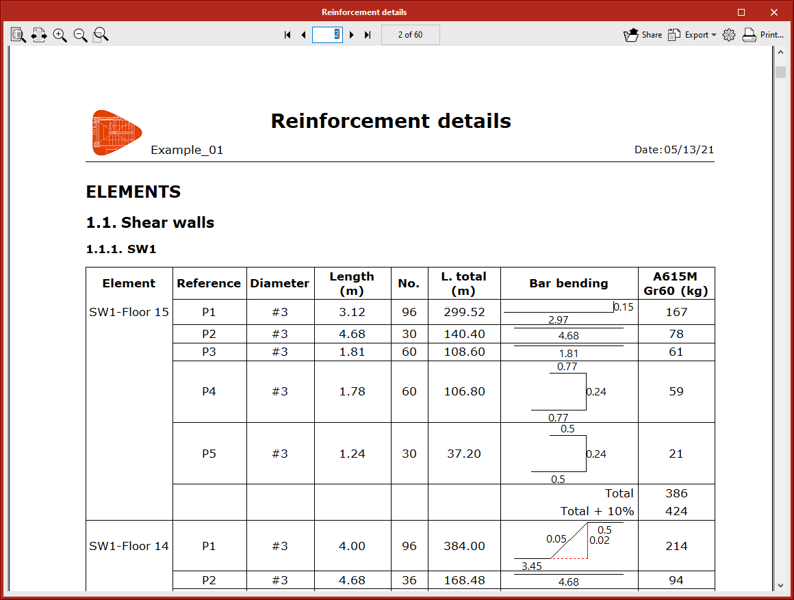 StruBIM Shear Walls